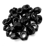 5/16 UNF Steel Nyloc Half Nut thumbnail 3