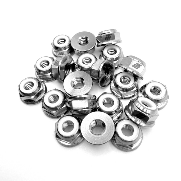 1/4 UNC Titanium Nyloc Nut