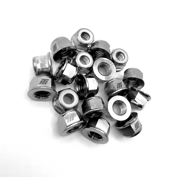 5/16 UNC Titanium Nyloc Nut