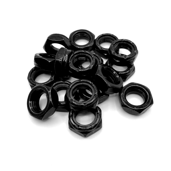 1/2 UNF Steel Nyloc Half Nuts