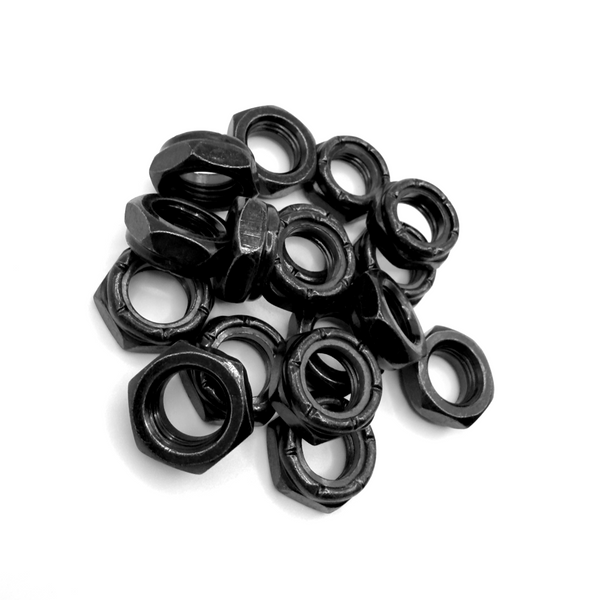 1/2 UNF Steel Nyloc Half Nuts