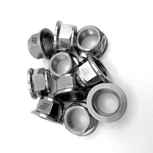 1/2 UNF Shock / Radius Rod 9/16 Hex Nut – 10 Pack